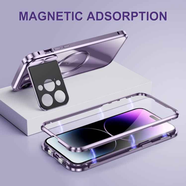 Large Window Holder MagSafe Magnetic Metal Phone Case, For iPhone 15 Pro Max, For iPhone 14, For iPhone 15 Pro, For iPhone 15, For iPhone 14 Pro, For iPhone 14 Pro Max, For iPhone 13 Pro Max, For iPhone 13 Pro, For iPhone 13