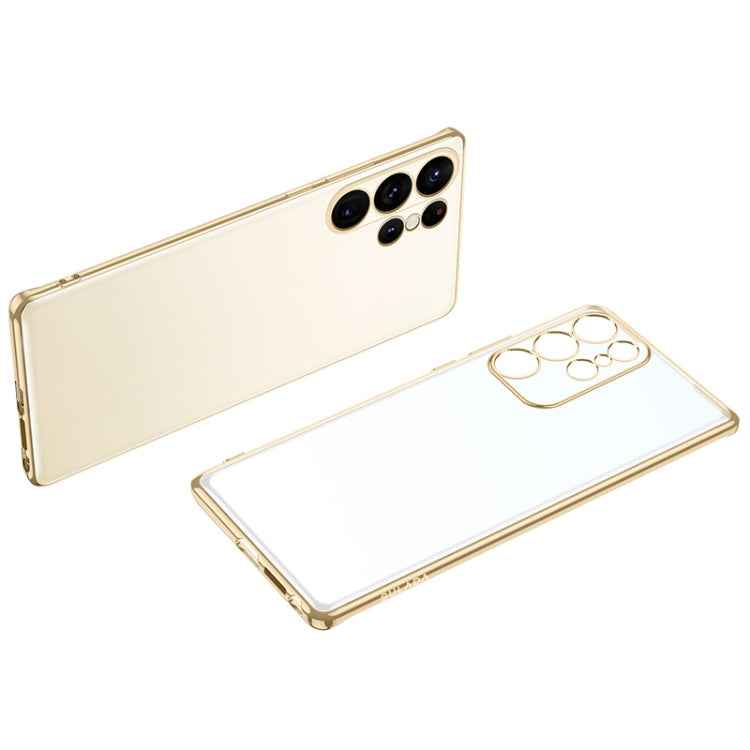 SULADA Electroplating Frosted TPU Phone Case, For Samsung Galaxy S23 Ultra 5G, For Samsung Galaxy S23 5G