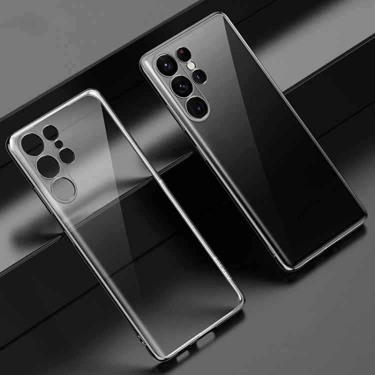 SULADA Shockproof Plating TPU Transparent Phone Case, For Samsung Galaxy S23 Ultra 5G, For Samsung Galaxy S23 5G