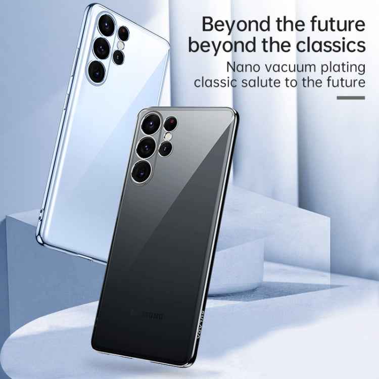 SULADA Shockproof Plating TPU Transparent Phone Case, For Samsung Galaxy S23 Ultra 5G, For Samsung Galaxy S23 5G