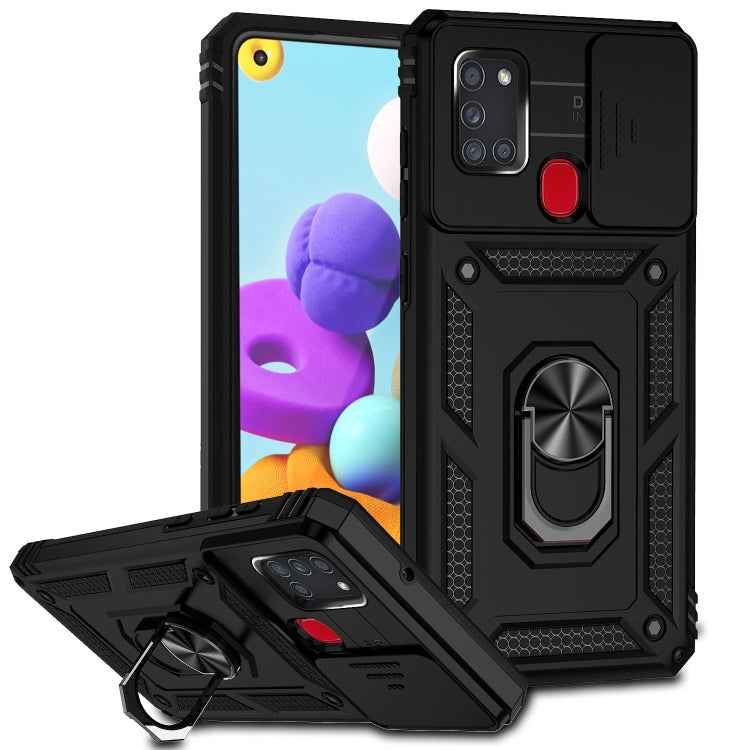 Sliding Camshield Holder Phone Case, For Samsung Galaxy A42 5G, For Samsung Galaxy Note20 Ultra, For Samsung Galaxy Note20, For Samsung Galaxy A21s, For Samsung Galaxy S20 Ultra, For Samsung Galaxy S20