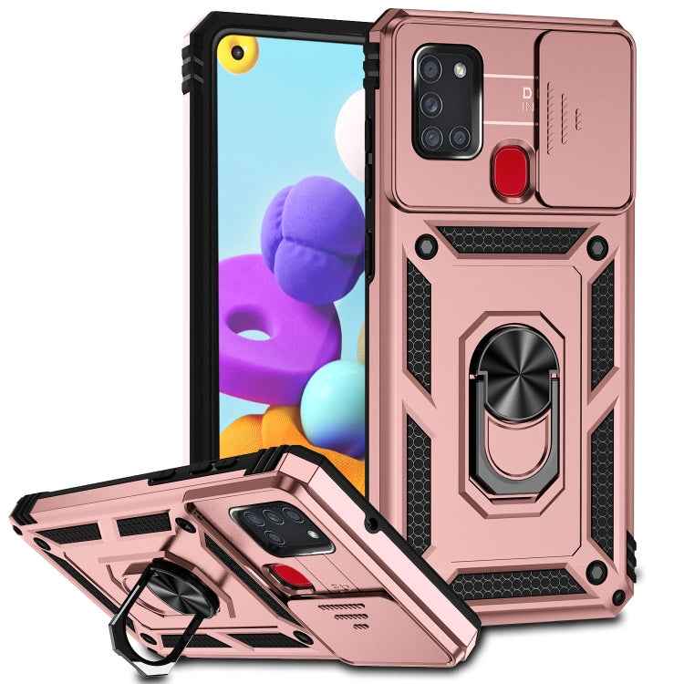 Sliding Camshield Holder Phone Case, For Samsung Galaxy A42 5G, For Samsung Galaxy Note20 Ultra, For Samsung Galaxy Note20, For Samsung Galaxy A21s, For Samsung Galaxy S20 Ultra, For Samsung Galaxy S20