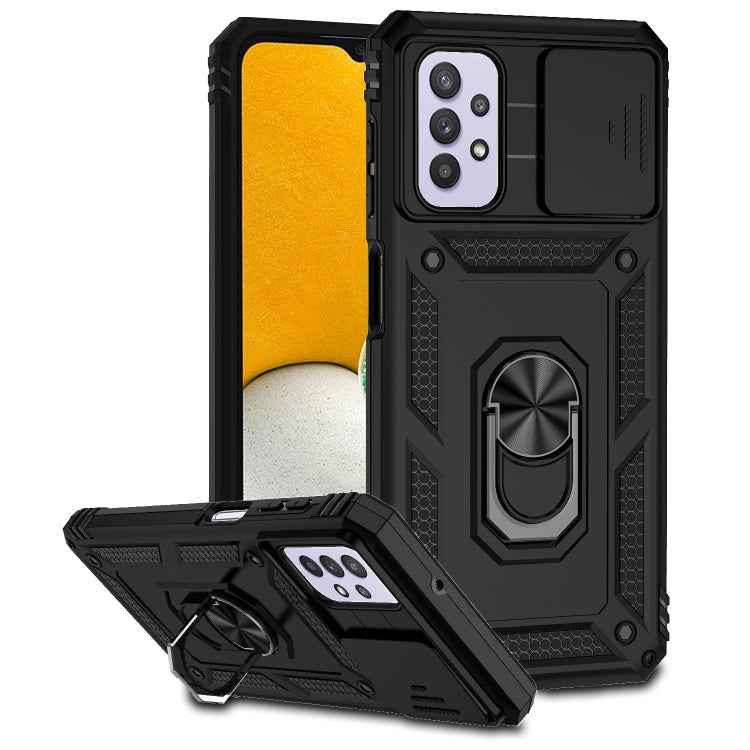 Sliding Camshield Holder Phone Case, For Samsung Galaxy A03, For Samsung Galaxy A03 166mm, For Samsung Galaxy A02s / A03s 164mm, For Samsung Galaxy A02s / A03s 165mm, For Samsung Galaxy A32 4G, For Samsung Galaxy A32 5G
