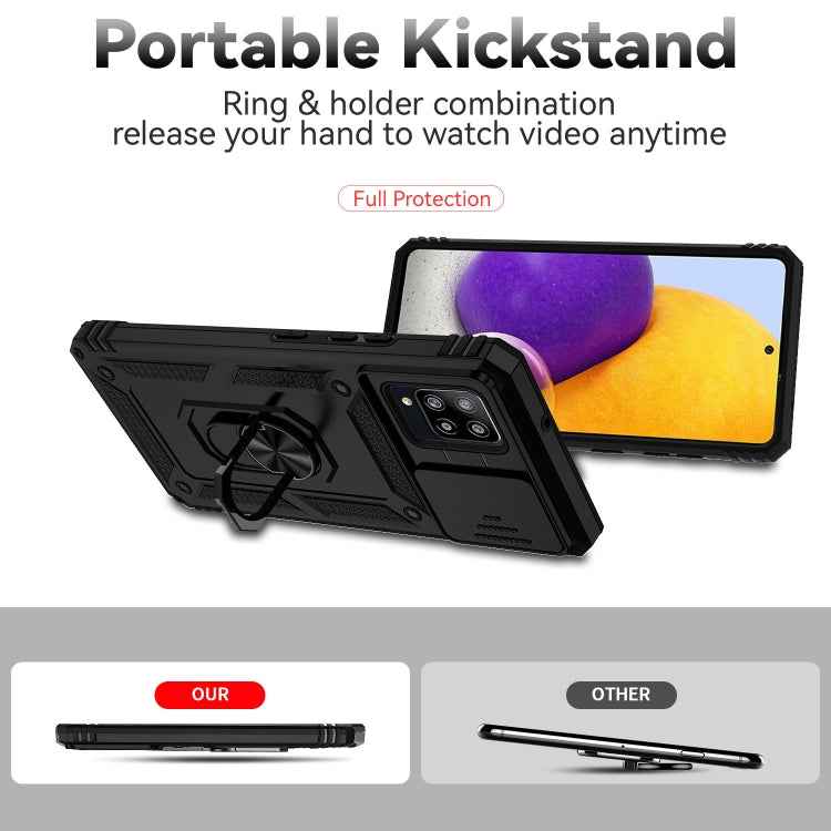 Sliding Camshield Holder Phone Case, For Samsung Galaxy A42 5G, For Samsung Galaxy Note20 Ultra, For Samsung Galaxy Note20, For Samsung Galaxy A21s, For Samsung Galaxy S20 Ultra, For Samsung Galaxy S20