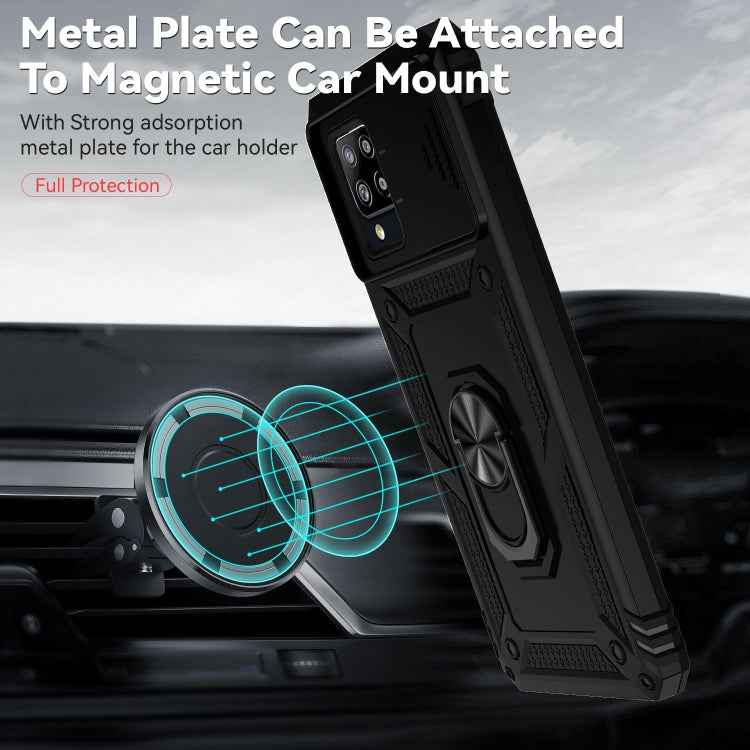 Sliding Camshield Holder Phone Case, For Samsung Galaxy A42 5G, For Samsung Galaxy Note20 Ultra, For Samsung Galaxy Note20, For Samsung Galaxy A21s, For Samsung Galaxy S20 Ultra, For Samsung Galaxy S20