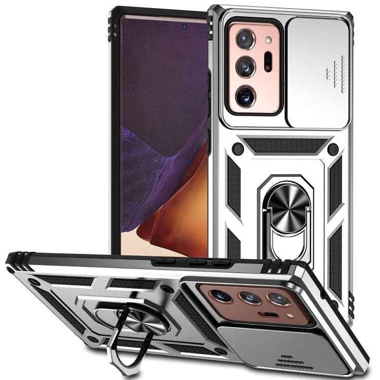 Sliding Camshield Holder Phone Case, For Samsung Galaxy A42 5G, For Samsung Galaxy Note20 Ultra, For Samsung Galaxy Note20, For Samsung Galaxy A21s, For Samsung Galaxy S20 Ultra, For Samsung Galaxy S20