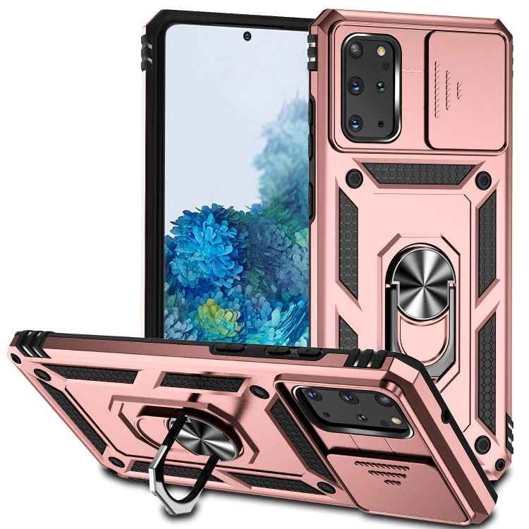 Sliding Camshield Holder Phone Case, For Samsung Galaxy S20+