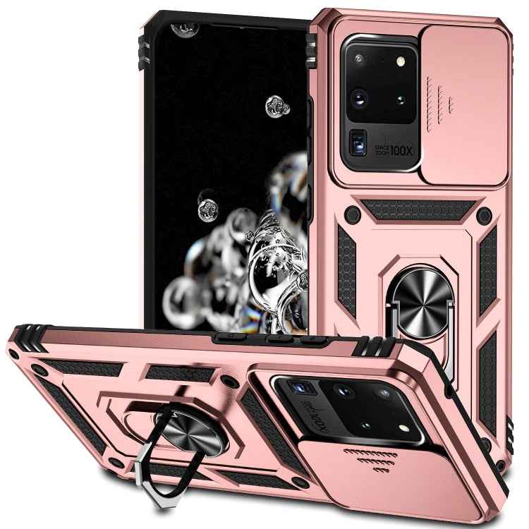 Sliding Camshield Holder Phone Case, For Samsung Galaxy A42 5G, For Samsung Galaxy Note20 Ultra, For Samsung Galaxy Note20, For Samsung Galaxy A21s, For Samsung Galaxy S20 Ultra, For Samsung Galaxy S20