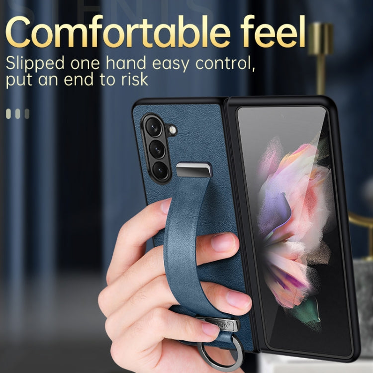 SULADA PC Hybrid Leather Texture Skin Feel Shockproof Phone Case, For Samsung Galaxy Z Flip7 FE / Flip6, For Samsung Galaxy Z Fold6, For Samsung Galaxy Z Fold5, For Samsung Galaxy Flip5
