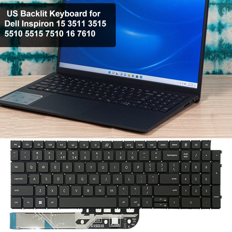 US Version Backlight Laptop Keyboard