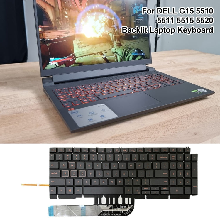Spanish Version Backlight Laptop Keyboard