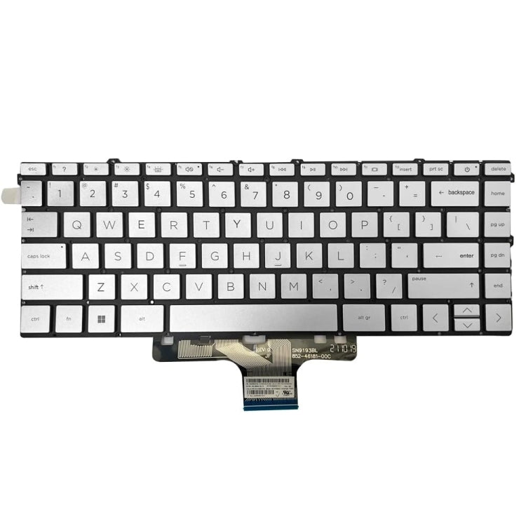 US Version Laptop Backlight Keyboard, For HP Pavilion X360 14-DW, For HP 15m-DR / 15m-DS, For HP 14M-BA 14-BS, For HP 15-BS / 15-CC, For HP 15-AB / 15-AK, For HP M6-W, For HP X360 13-4000, For HP Spectre 15-AP