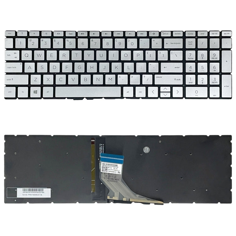 US Version Laptop Backlight Keyboard, For HP Pavilion X360 14-DW, For HP 15m-DR / 15m-DS, For HP 14M-BA 14-BS, For HP 15-BS / 15-CC, For HP 15-AB / 15-AK, For HP M6-W, For HP X360 13-4000, For HP Spectre 15-AP