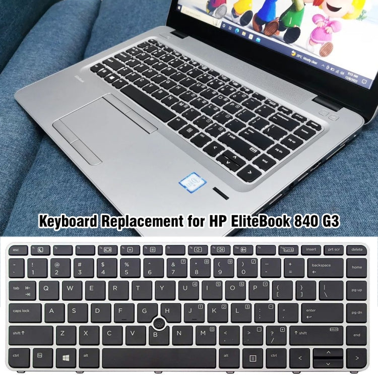 Fingerless US Version Laptop Backlight Keyboard