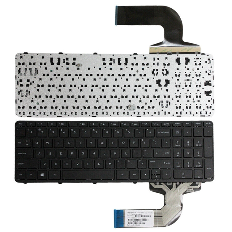 Laptop Keyboard with Frame