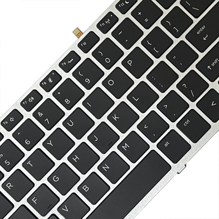 Silver Frame US Version Laptop Backlight Keyboard