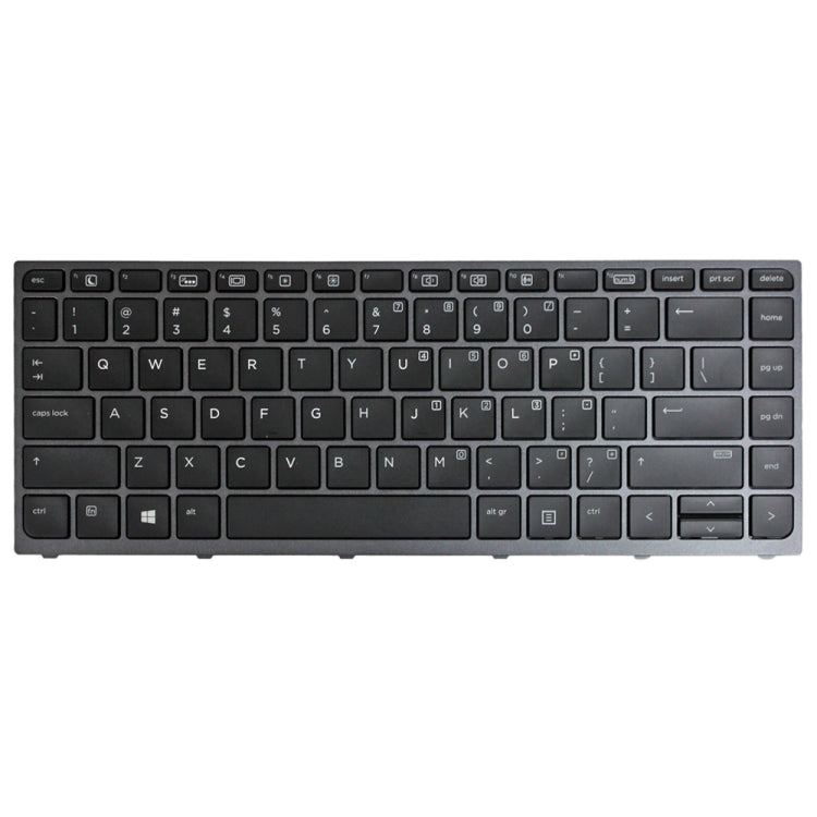 Grey Frame US Version Laptop Backlight Keyboard
