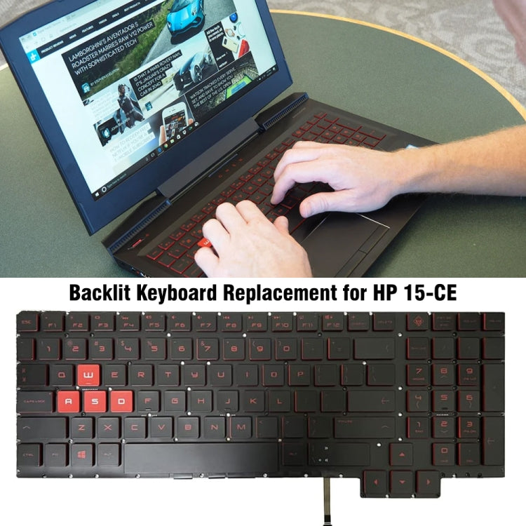 US Version Backlit Laptop Keyboard