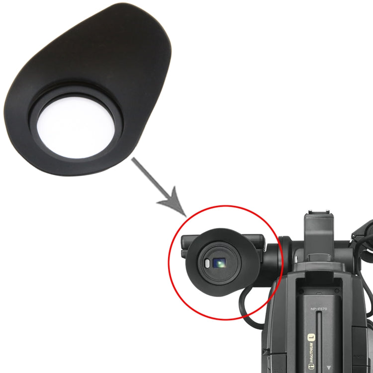 Camera Viewfinder / Eyepiece Eyecup, For Sony HXR-MC2500C, For Sony NEX-VG10E/VG20E/VG30E, For Sony HXR-NX100