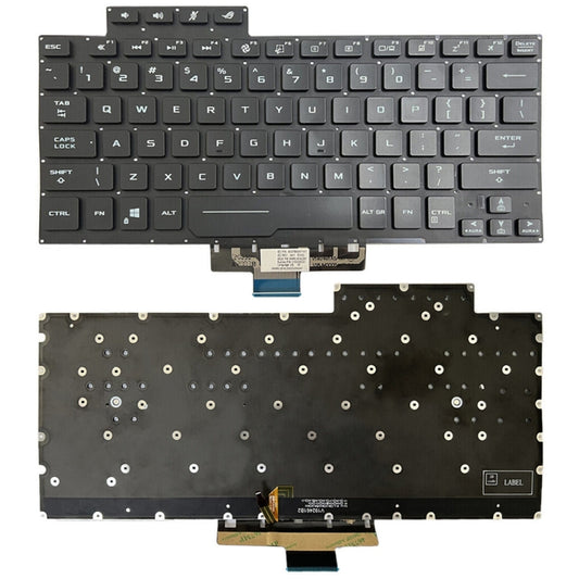 Clavier rétroéclairé pour ordinateur portable, version américaine, pour ASUS ROG G14 Zephyrus GA401 GA401I