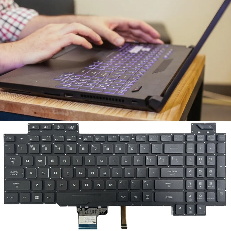 US Version Backlight Laptop Keyboard