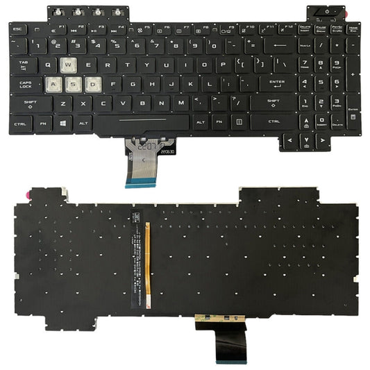 Clavier rétroéclairé pour ordinateur portable, version américaine, pour Asus Gaming FX505D FX505DY FX505DD