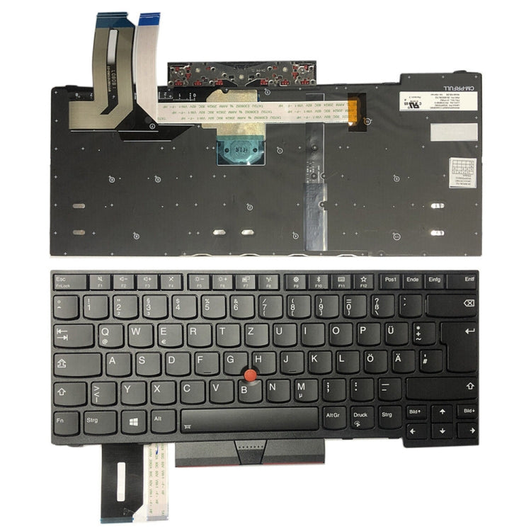 German Version Laptop Keyboard