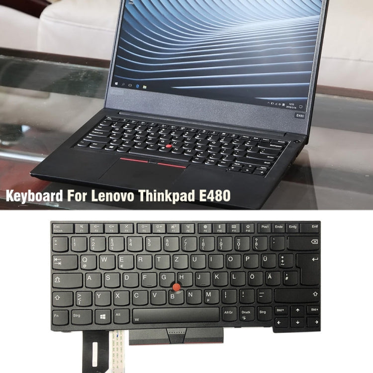 German Version Laptop Keyboard