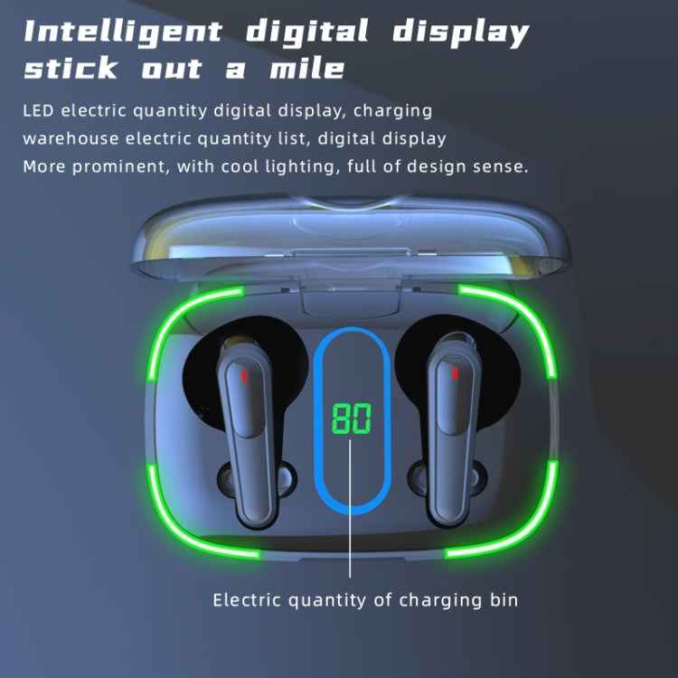 Pro 70 Intelligent Digital Display V5.3 Bluetooth Earphones