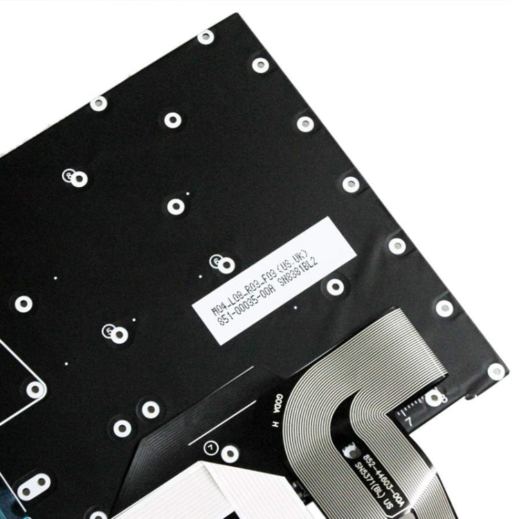 Clavier rétroéclairé pour ordinateur portable Lenovo ThinkPad P1 X1 Extreme X1