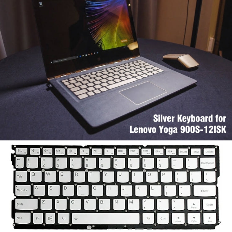 Clavier pour ordinateur portable Lenovo Yoga 900S-12ISK, version américaine