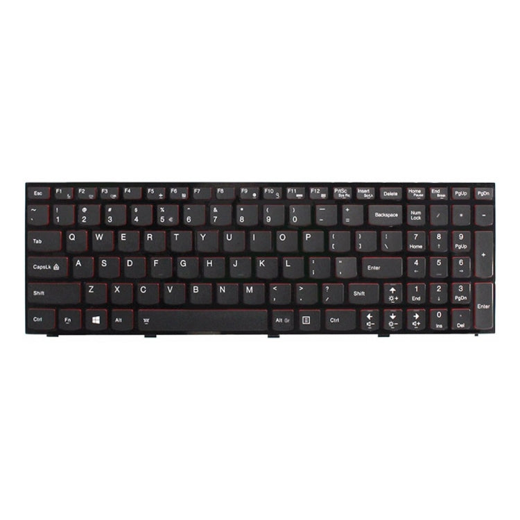 Clavier rétroéclairé pour ordinateur portable Lenovo IBM Y500 / Y500N / Y510P / Y590, version américaine, avec cadre