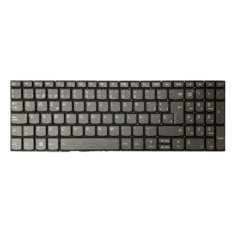 Clavier rétroéclairé pour ordinateur portable Lenovo IdeaPad 320-15ABR/320-15AST, version espagnole, avec bouton d'alimentation et touche Entrée