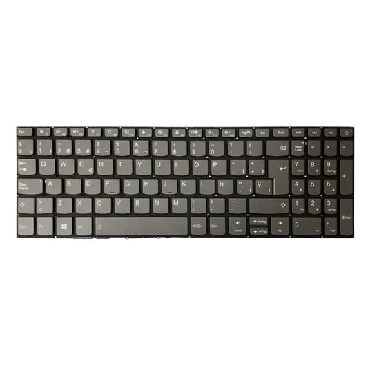 Clavier rétroéclairé pour ordinateur portable Lenovo IdeaPad 320-15ABR/320-15AST, version espagnole, avec bouton d'alimentation et touche Entrée