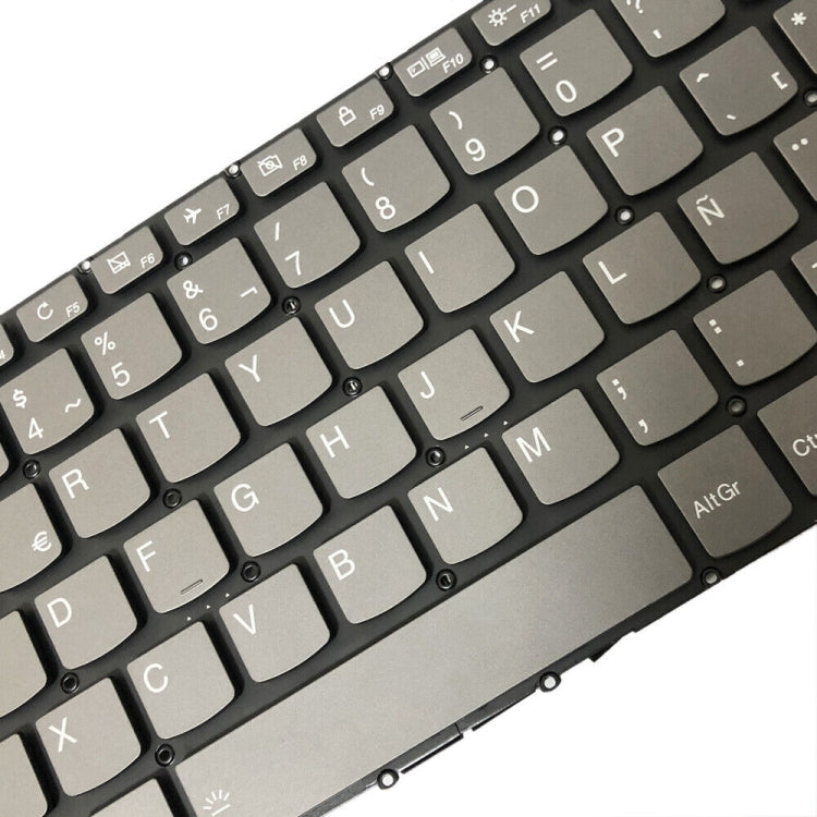 Clavier rétroéclairé pour ordinateur portable Lenovo IdeaPad 320-15ABR/320-15AST, version espagnole, avec bouton d'alimentation et touche Entrée