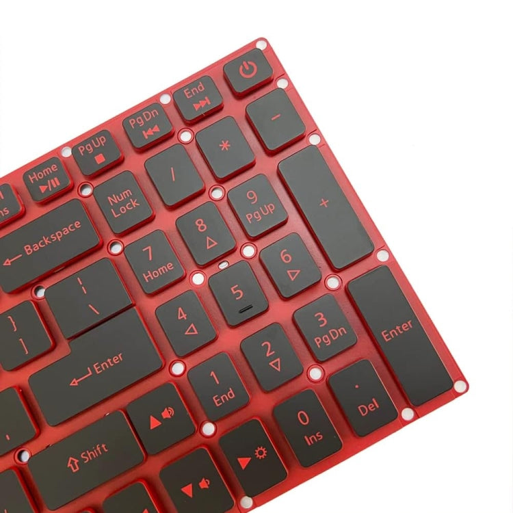 US Version Red Backlight Laptop Keyboard