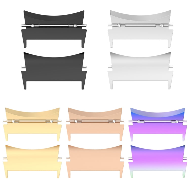 1 Pair Stainless Steel Metal Watch Band Connector