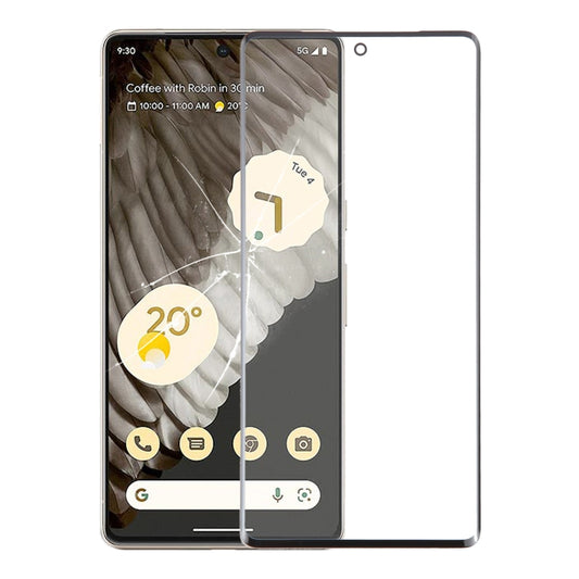 Lentille extérieure en verre avec adhésif transparent OCA pour Google Pixel 7 Pro, Google Pixel 7, Google Pixel 6a, Google Pixel 6 Pro, Google Pixel 6, Google Pixel 5a 5G, Google Pixel 4XL et Google Pixel 4