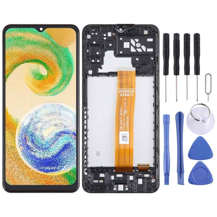 Original LCD Screen Digitizer Full Assembly with Frame, For Samsung Galaxy A23 4G SM-A235F, For Samsung Galaxy A23 5G SM-A236B, For Samsung Galaxy A14 5G SM-A146B, For Samsung Galaxy A04S SM-A047