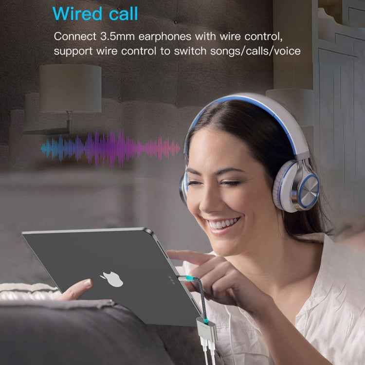 TOTU AD-2 8 Pin to 8 Pin + 3.5mm Audio Adapter