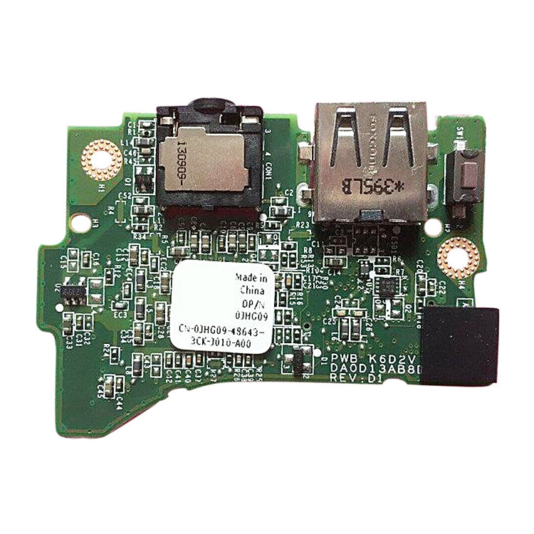 Audio Jack Board, For Dell Chromebook 11 3180, For Dell Latitude 3150 3160 NH21D 0NH21D, For Dell XPS 13 L321X, For Dell Latitude E7450, For Dell M3800 9530