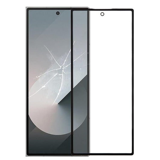 LCD Secondary Screen Outer Glass Lens with OCA Optically Clear Adhesive
