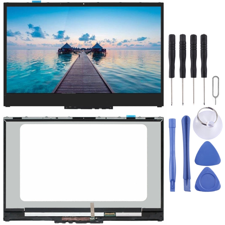 UHD LCD Screen Digitizer Full Assembly with Frame, For Lenovo Yoga C940-14, For Lenovo ideapad Flex 5-15IIL05, For Lenovo Yoga 710-15IKB, For Lenovo Yoga 730-15IKB