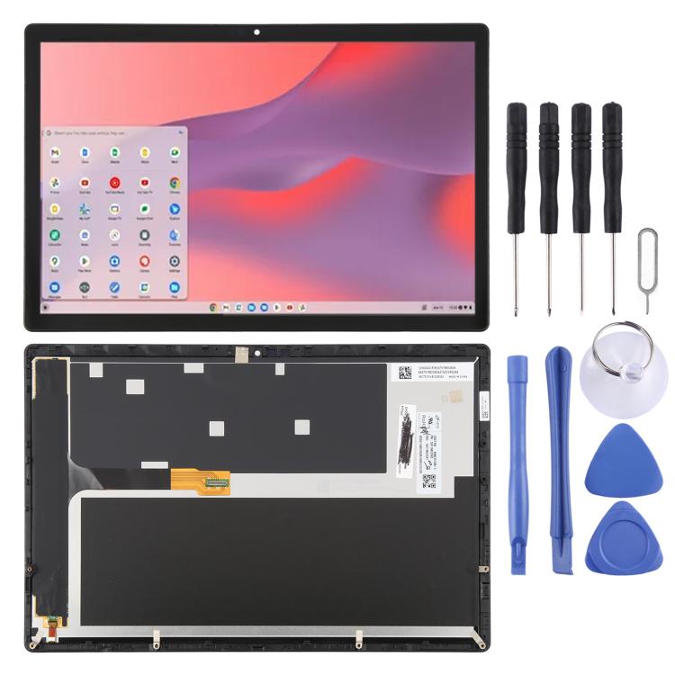 LCD Screen Digitizer Full Assembly with Frame, For Lenovo Tab M10 Plus 3rd Gen TB125FU, For Lenovo Tab M10 Plus 3rd Gen TB128FU, For Lenovo 10e Chromebook Tablet, For Lenovo ideapad Yoga Slim 7-13ITL05, For Lenovo IdeaPad Duet 5 12IAU7 IRU8