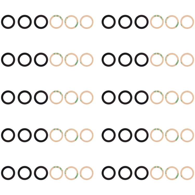 Juego de 10 lentes para cámara trasera para Samsung Galaxy M54 SM-M546B, Samsung Galaxy M14 SM-M146B, Samsung Galaxy A24 4G SM-A245F, Samsung Galaxy F04 SM-E045F, Samsung Galaxy A14 SM-A145F y Samsung Galaxy M04 SM-M045F.