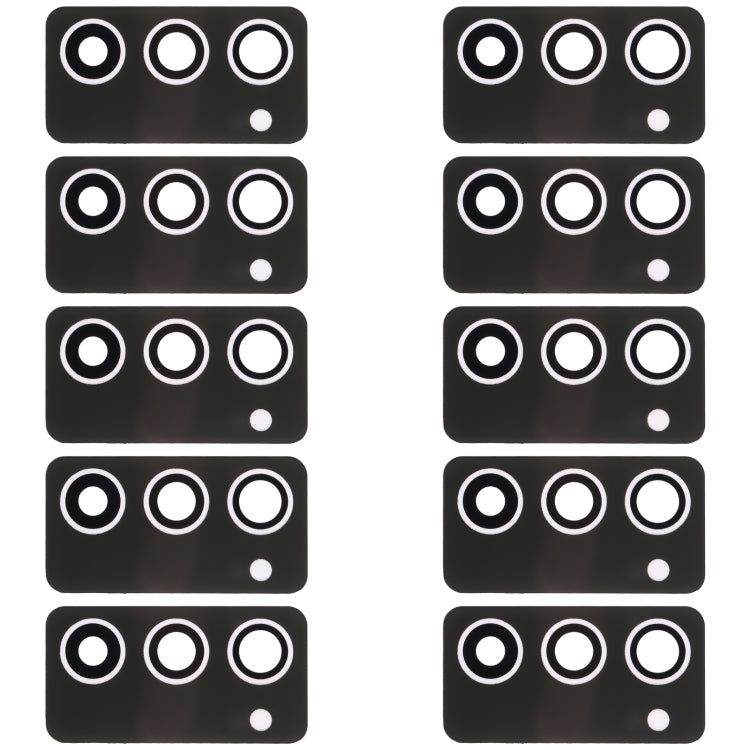 Juego de 10 lentes para cámara trasera para Samsung Galaxy M54 SM-M546B, Samsung Galaxy M14 SM-M146B, Samsung Galaxy A24 4G SM-A245F, Samsung Galaxy F04 SM-E045F, Samsung Galaxy A14 SM-A145F y Samsung Galaxy M04 SM-M045F.