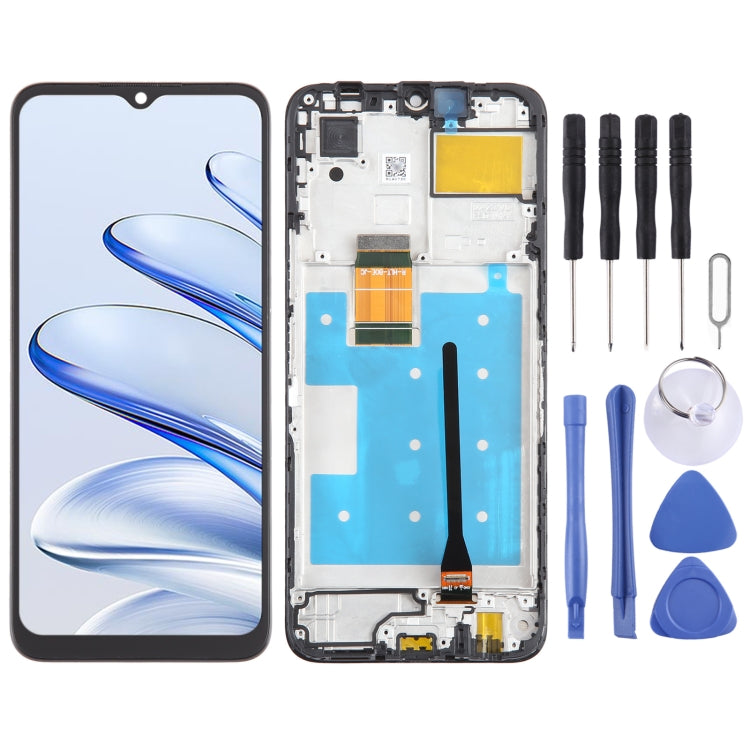 Original LCD Screen Digitizer Full Assembly with Frame