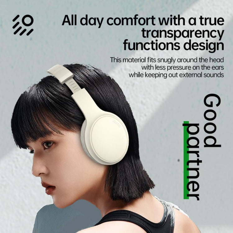 BT037 Sports Stereo Wireless Bluetooth ANC Noise Reduction Headphones