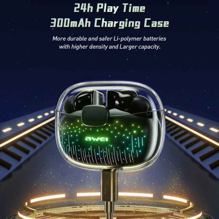 awei T52 ANC TWS Gaming Bluetooth Earbuds