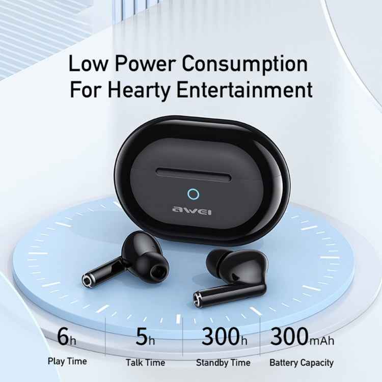 awei T61 Noise Reduction Dual Mic TWS Bluetooth Earbuds